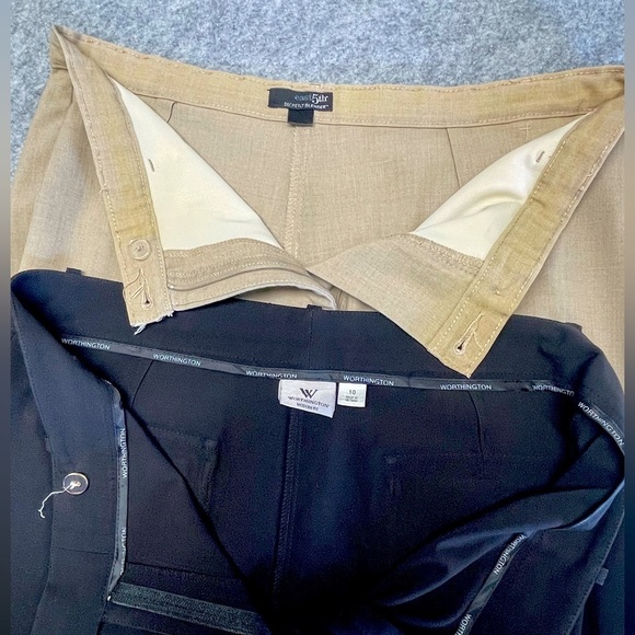 JCP Worthingtons and East 5th Women Slacks | Size 10 - Picture 2 of 3